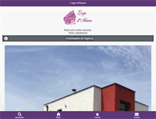 Tablet Screenshot of logis-alsace.com